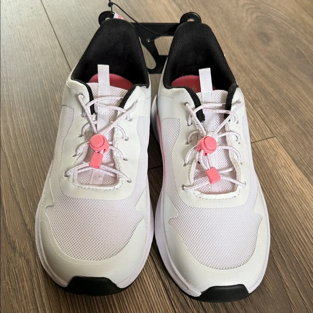 Athletic Works White and Pink Women's Sneakers